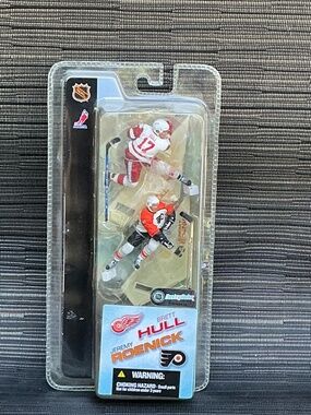 McFarlane Toys NHL Hockey Rules Brett Hull Jeremy Roenick 2004 2-Pack NIP